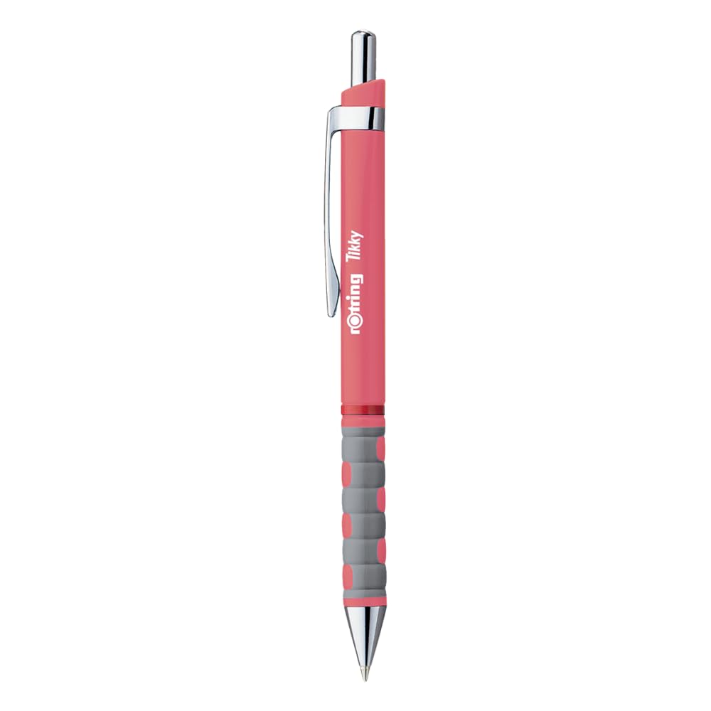 ROTRING Tikky-Kugelschreiber in Pastellfarben | blaue Tinte | mittlere Spitze (1,0 mm) | Schaft in T