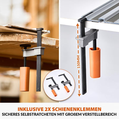 Evolution ST1400-G2 Führungsschiene Kreissägen Universal passend für die meisten Marken Makita, Meta
