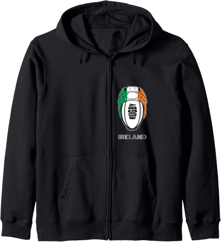 Irland Rugby Union Trikot, Fan-Set, irische Rugby-Fans Kapuzenjacke