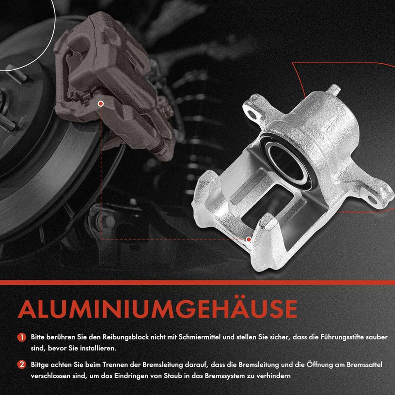 Frankberg 2x Bremssattel Bremszange Hinterachse Links Rechts Kompatibel mit 3er/3er Touring E90 E91