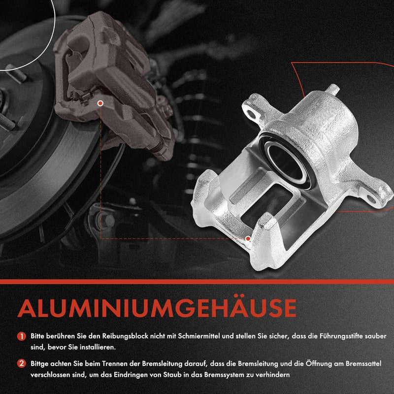 Frankberg 1x Bremssattel Bremszange Hinten Rechts Kompatibel mit Xsara 1997-2005 ZX 1992-1997 206 20