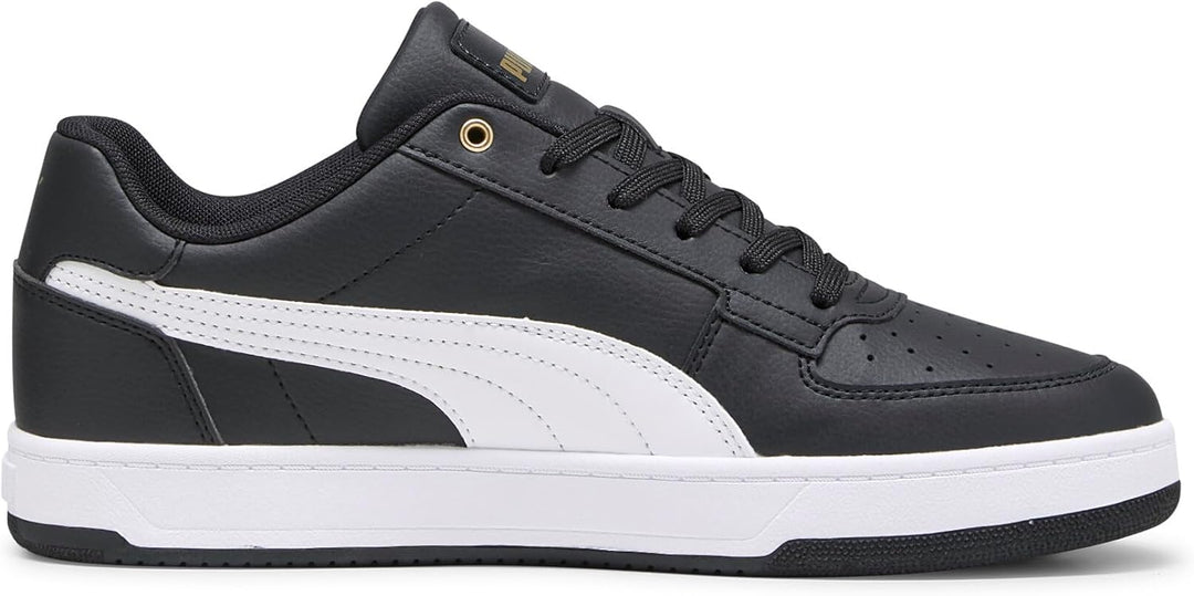 PUMA Unisex Caven 2.0 Sneaker 36 EU Puma Black Puma White Gold, 36 EU Puma Black Puma White Gold