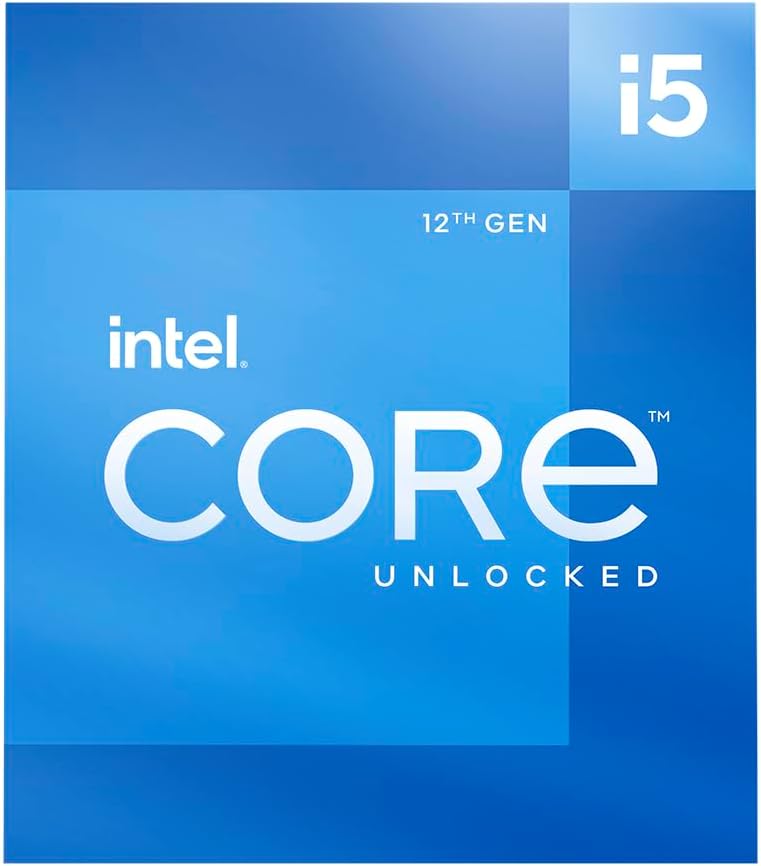 Intel Core i5-12600K 12. Generation Desktop Prozessor (Schwarz, Basistakt: 3.7GHz Turboboost: 4.9GHz