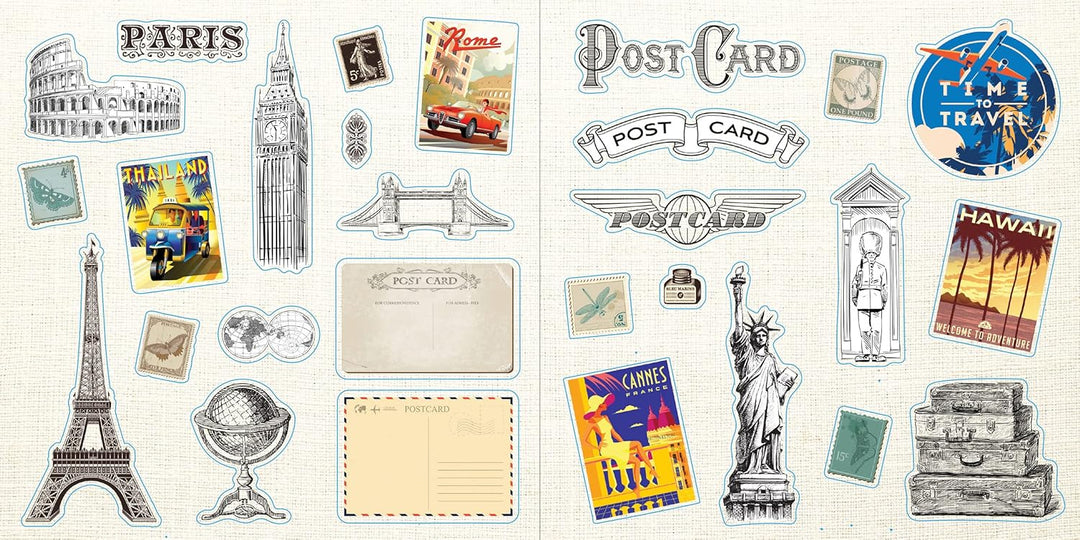 Loads of Ephemera!: An Unforgettable Vintage Sticker Book, Paperback