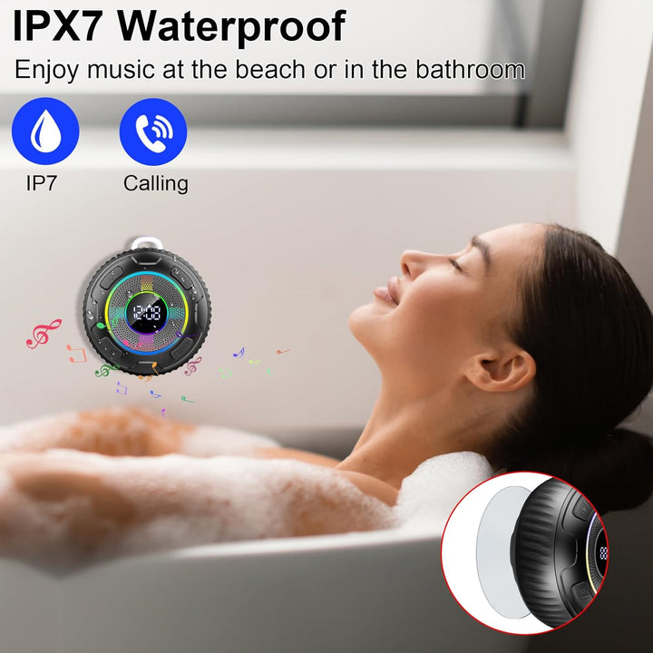 Bluetooth Lautsprecher, Musikbox Tragbarer Bluetooth Tiefem Bass, Kabelloser Klein Lautsprecher mit