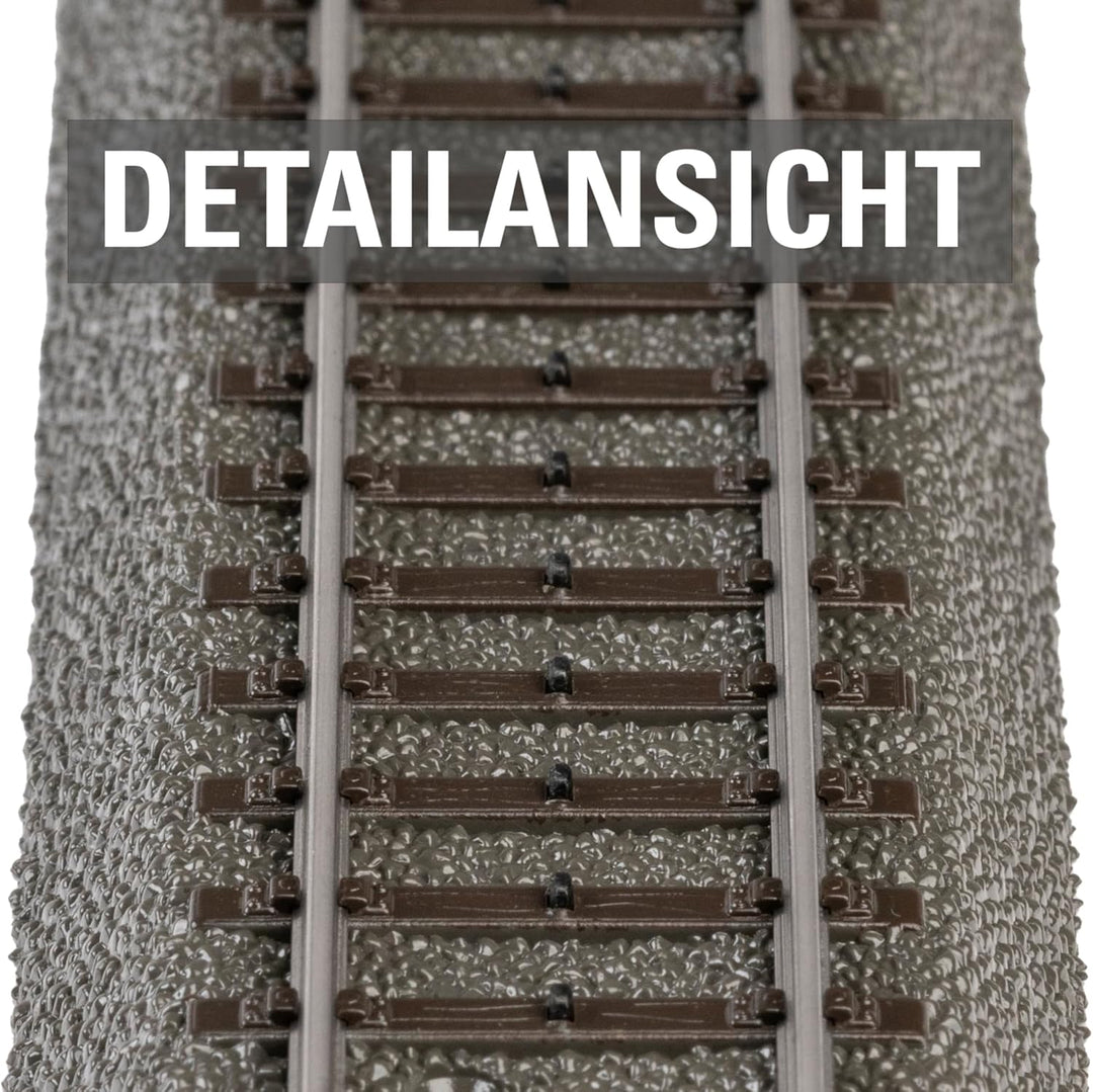 Märklin 24207 H0 Gebogenes Gleis  R2 437,5 mm, 7,5 Grad, 6er Set