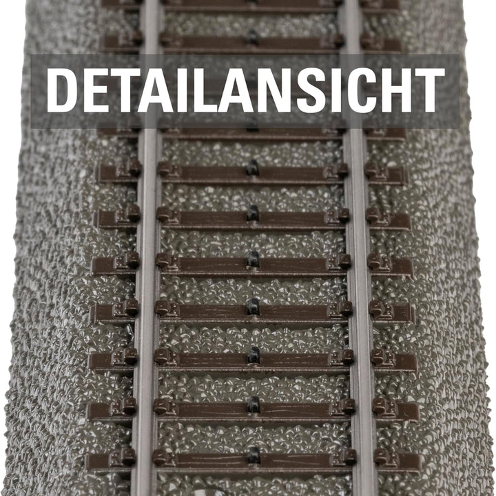 Märklin 24207 H0 Gebogenes Gleis  R2 437,5 mm, 7,5 Grad, 6er Set