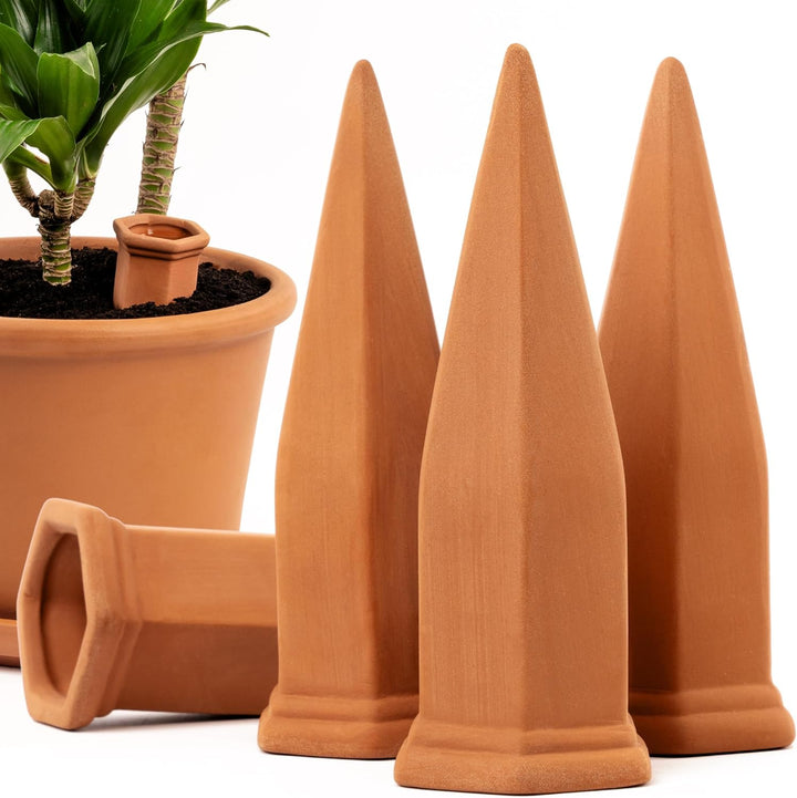 TIMELEOS Tonkegel Bewässerung, Wasserspender Pflanzen als Giesskegel, ideal für Pflanzen Bewässerung