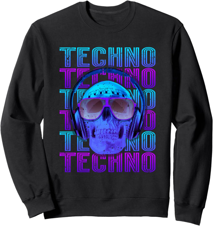 Techno Musik Sweatshirt