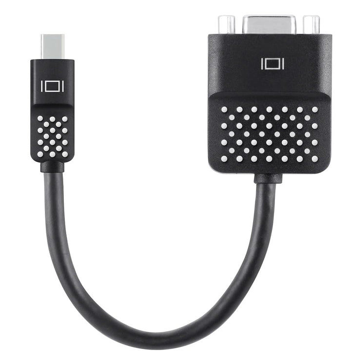 Belkin F2CD028BT Mini DisplayPort auf VGA Adapter schwarz, Mini DisplayPort auf VGA
