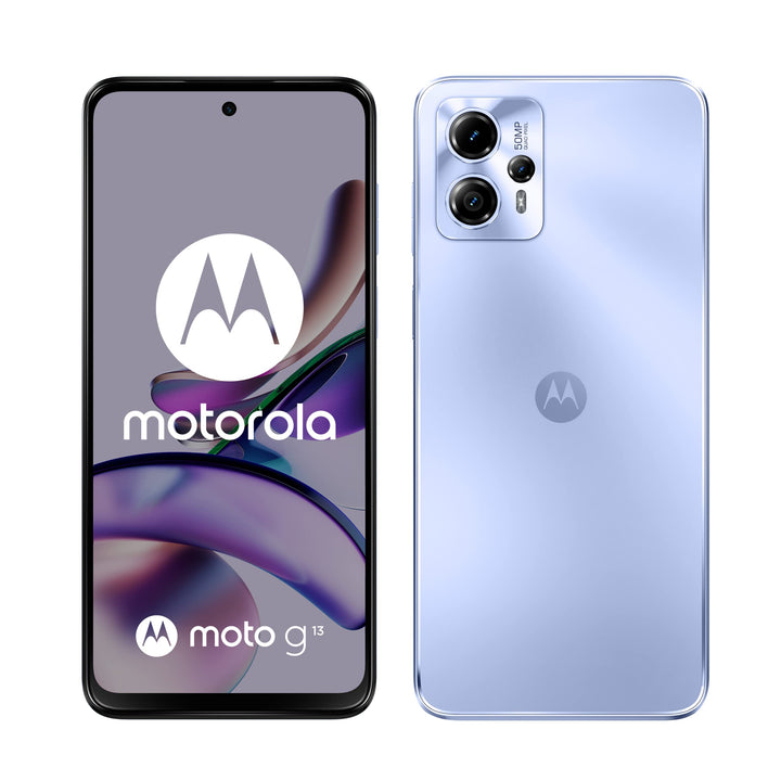 Motorola Moto (g13, 16.5 cm 90Hz HD+ Display, 50MP Quad Pixel Kamera, Dolby Atmos Stereo Lautspreche