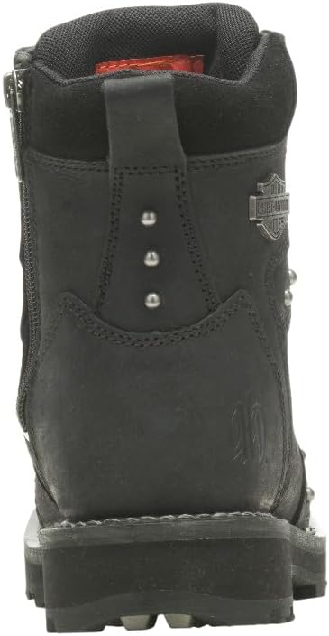 HARLEY-DAVIDSON FOOTWEAR Damen Oakleigh Motorradstiefel 35.5 EU Schwarz, 35.5 EU Schwarz