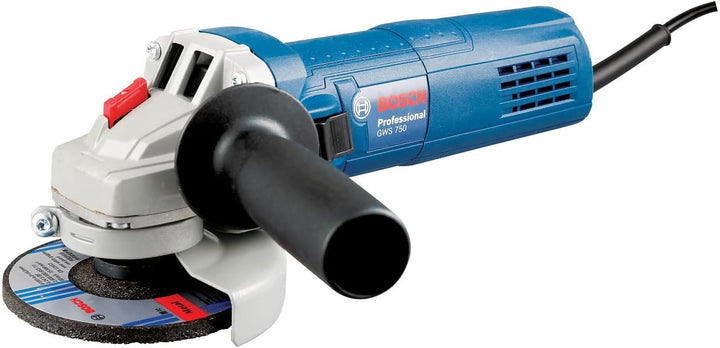Bosch Professional Winkelschleifer GWS 22-180 J (Leistung 2.200 Watt, inkl.Zusatzhandgriff, Aufnahme