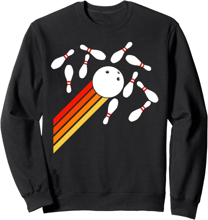 retro Bowling funny Bowling Party Sweatshirt