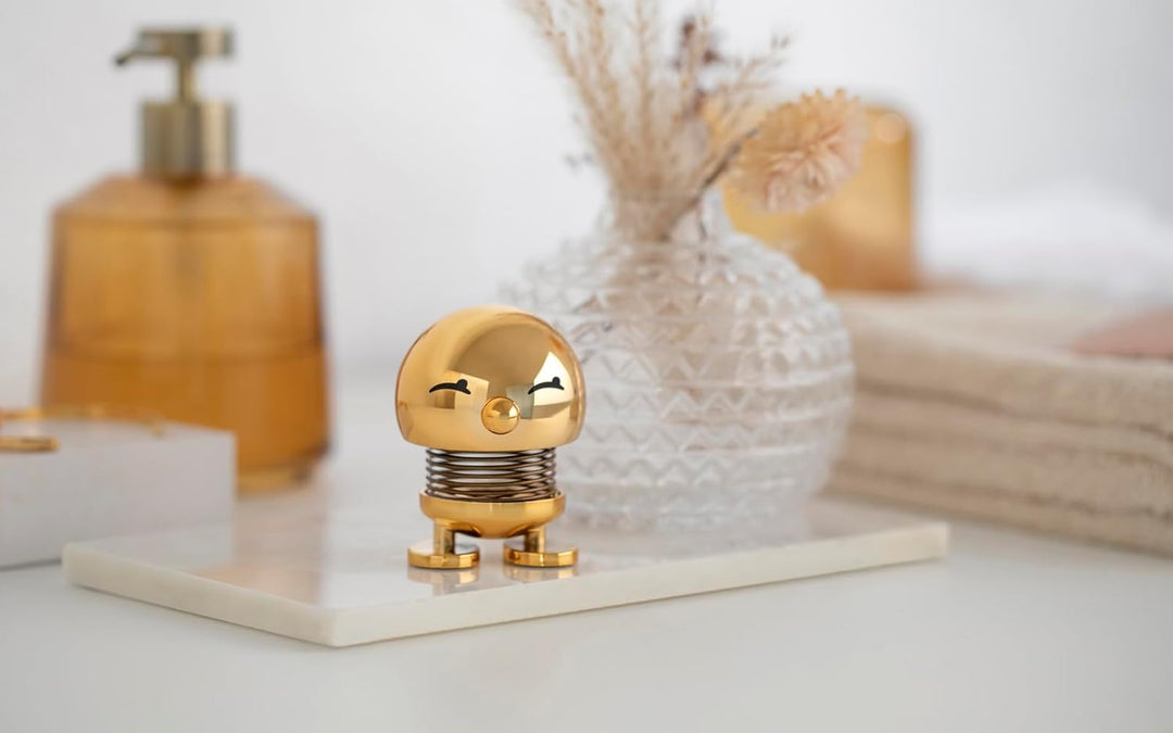 Hoptimist Bimble Wackelfigur & Glücksbringer, Skandinavische Deko Figuren für Wohnzimmer, Schreibtis