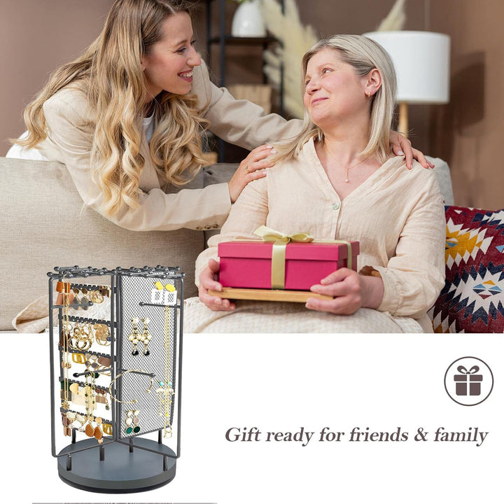 ProCase Schmuckständer Drehbarer Schmuckhalter Schmuckbaum Schmuckstander Jewelry Stand für Ohrring
