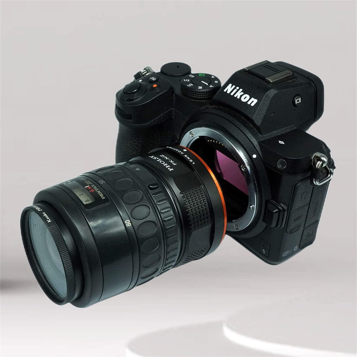 PHOLSY Konverter PK auf Nikon Z Objektivadapter Kompatibel mit Pentax K PK Objektiv und für Nikon Z