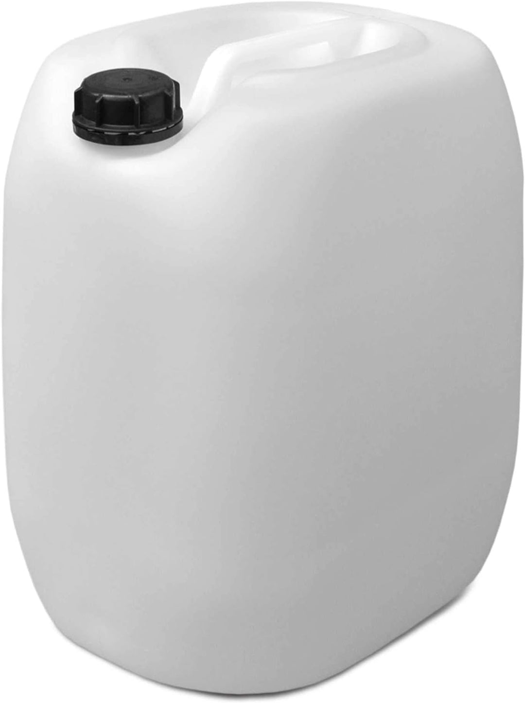 plasteo® 3er Stück Set: 30L Getränke- Wasserkanister Natur mit Hahn, Schraubdeckel und flexiblem Aus