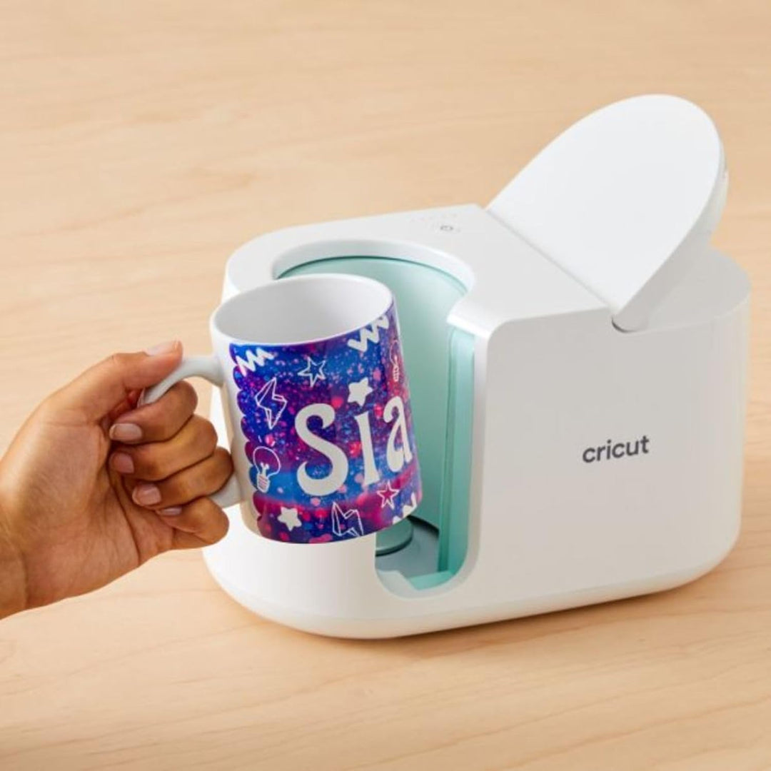 Cricut Leere Tassen, Weiss, 425 ml, 36 x Infusionble Tinte, Sublimationsbecher, zur Verwendung mit C