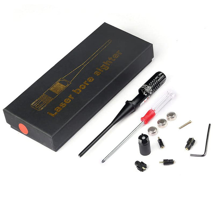 Alvinlite Professionelles Laser-Boresighter-Kit, Boresighter-Visierkartusche aus Aluminiumlegierung,