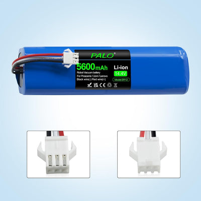 14.4V/5600mAh Li-Ion Ersatzakku für Proscenic M7 M8 Pro/Lydsto R1 / Uoni V980 Plus/Lenovo Lr1/ Roidm