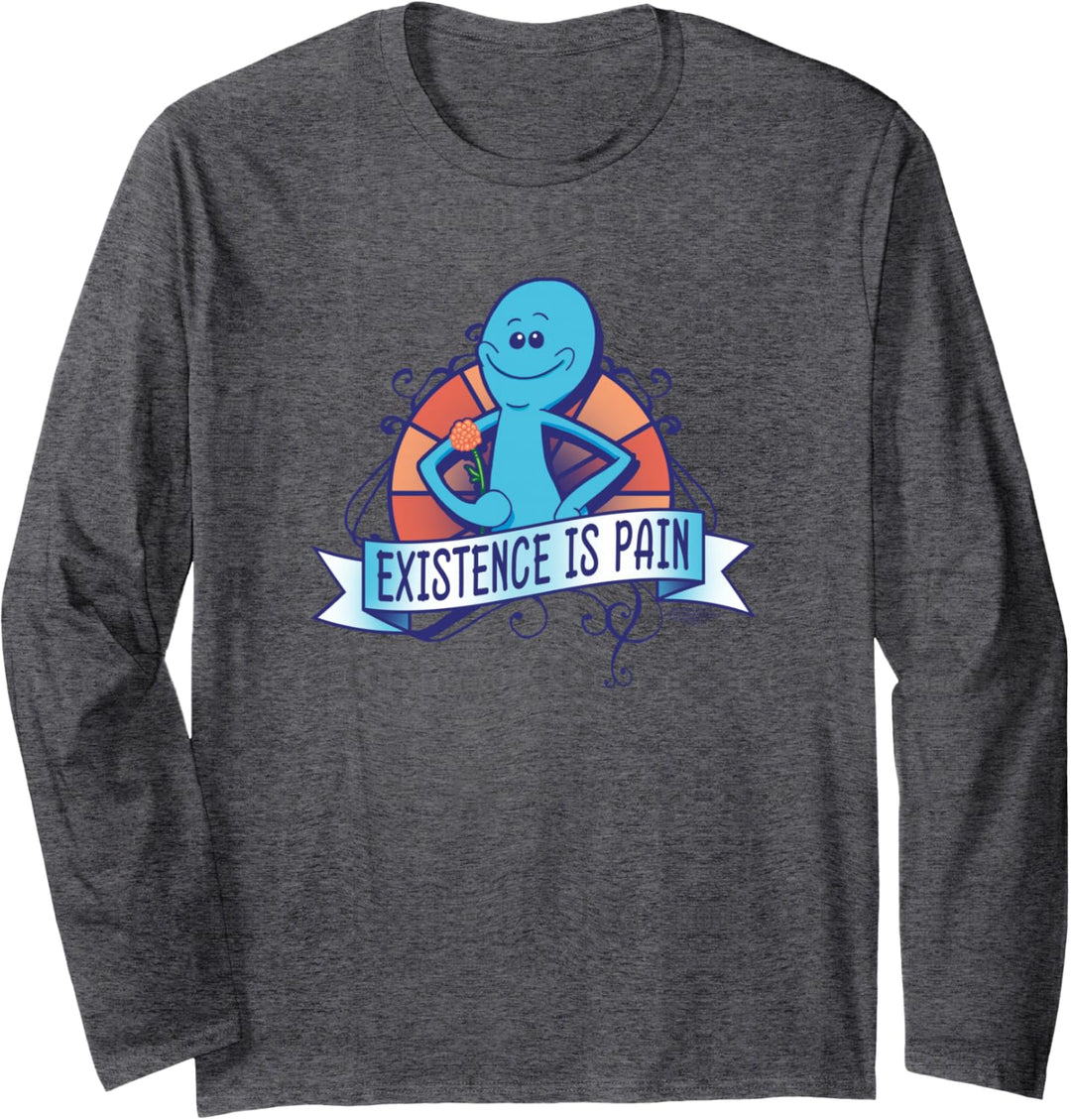 Rick and Morty Existence is Pain Langarmshirt