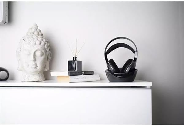 Philips Kabelloser TV Kopfhörer Over Ear SHD8850/12 Wireless HiFi Kopfhörer (Exzellenter Sound, Hi-R
