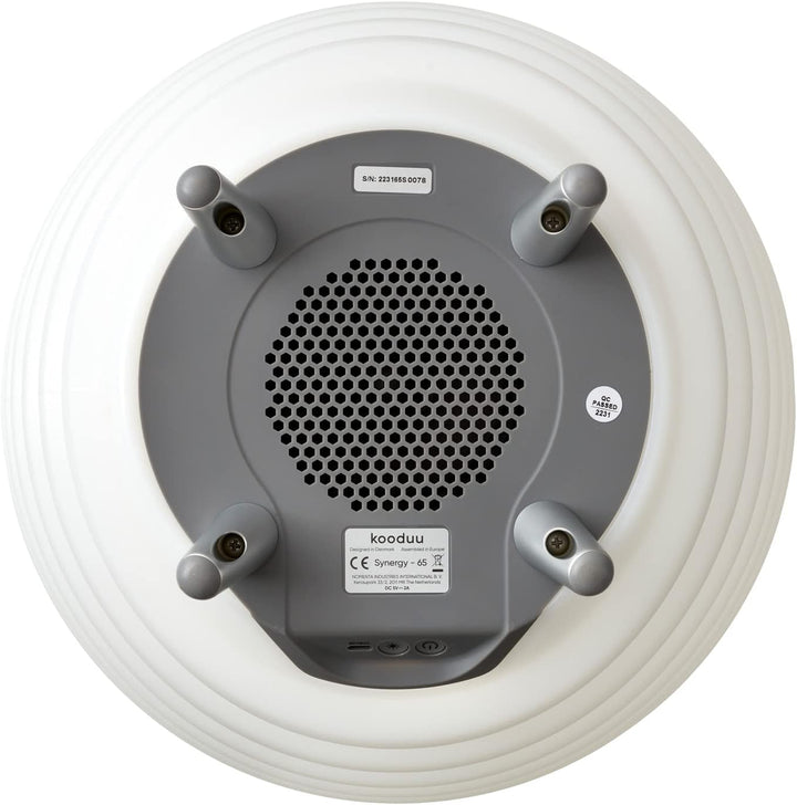 Kooduu Synergy 65 Tragbare Lautsprecherlampe mit Weinkühler - Dimmbares LED-Licht, drahtloser Blueto