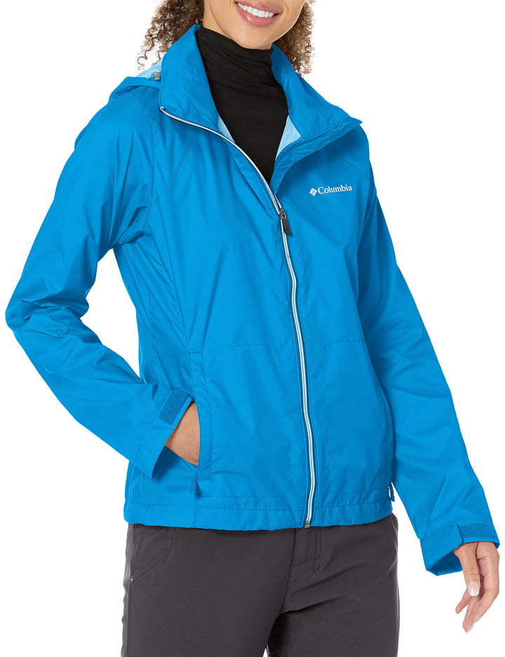 Columbia Damen Switchback III Jacket Wasserdichte Regenjacke (1er Pack) S Fathom Blue, S Fathom Blue