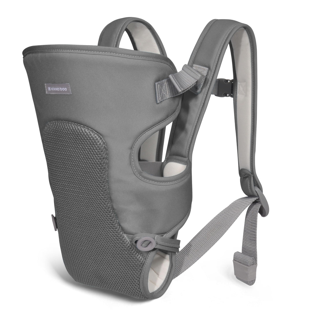 KikkaBoo Babytrage Neugeborenes MYRA, Ab 3 Monaten, Ergonomisch & Bequem, Für Babys bis 9 kg, 3 Trag