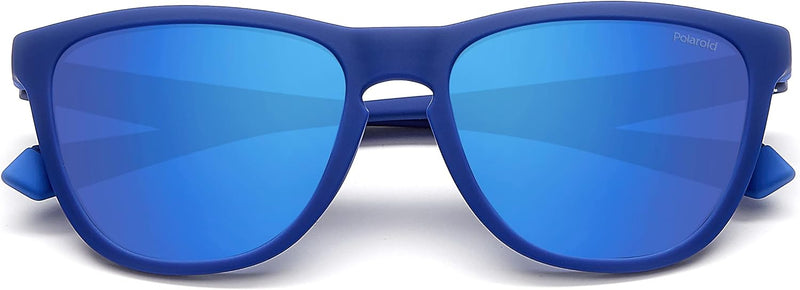 Polaroid Unisex Sunglasses 56 Zx9/5x Blue Azure, 56 Zx9/5x Blue Azure