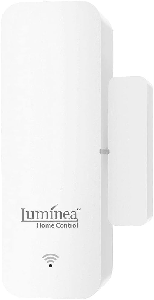 Luminea Home Control Türsensor: 5er-Set ZigBee-Tür- & Fensteralarm, für Alexa, GA und Siri, App (Tür