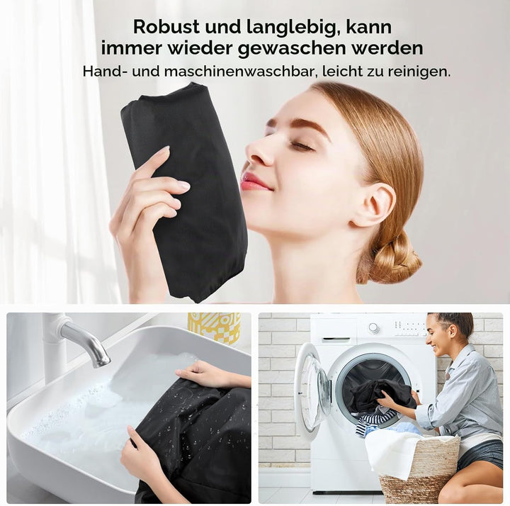 AiQInu Aufbewahrungstasche Gross, 180L Faltbare Unterbett Aufbewahrungsbox mit Handgriff, Wasserdich