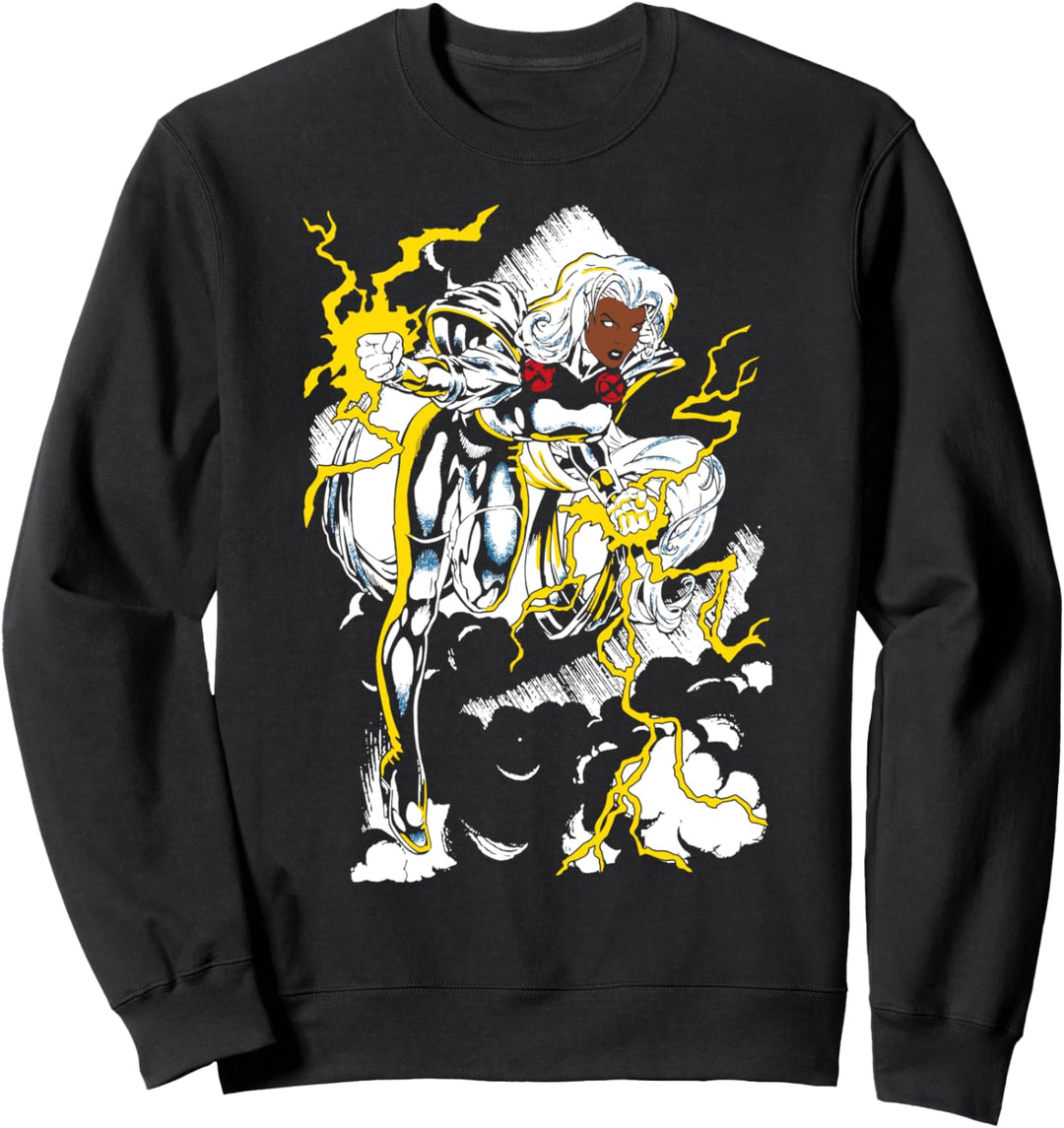 Marvel X-Men Storm Action Pose Retro Sweatshirt