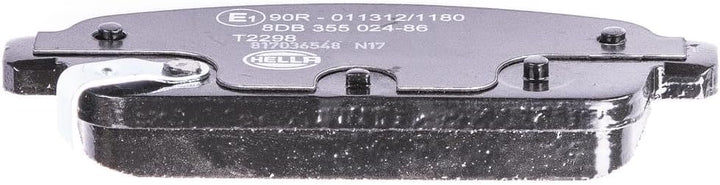 HELLA PAGID 8DB 355 024-861 Bremsbelagsatz - T2298 - Dicke/Stärke: 16.2mm - Bremssystem: TRW - mit a