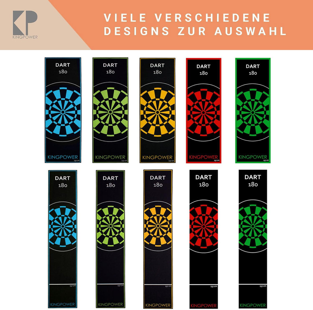 Kingpower Dartmatte Dart Teppich Turnier Matte Abwurflinie Bodenschutz Zubehör Dartpfeile Dartscheib