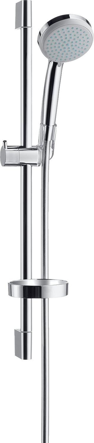 hansgrohe Croma 100 wassersparendes Duschset 0,65m, 4 Strahlarten, Chrom Chrom 0,65m Set 4 wasserspa