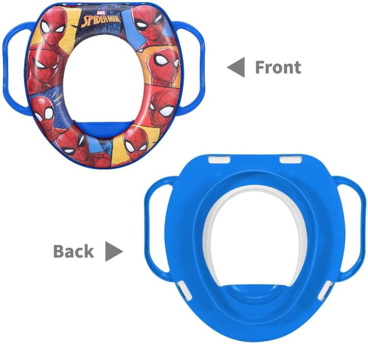 Spiderman Marvel Universal-Toiletten-Adapter für Kinder mit Griffen Spiderman., Spiderman.