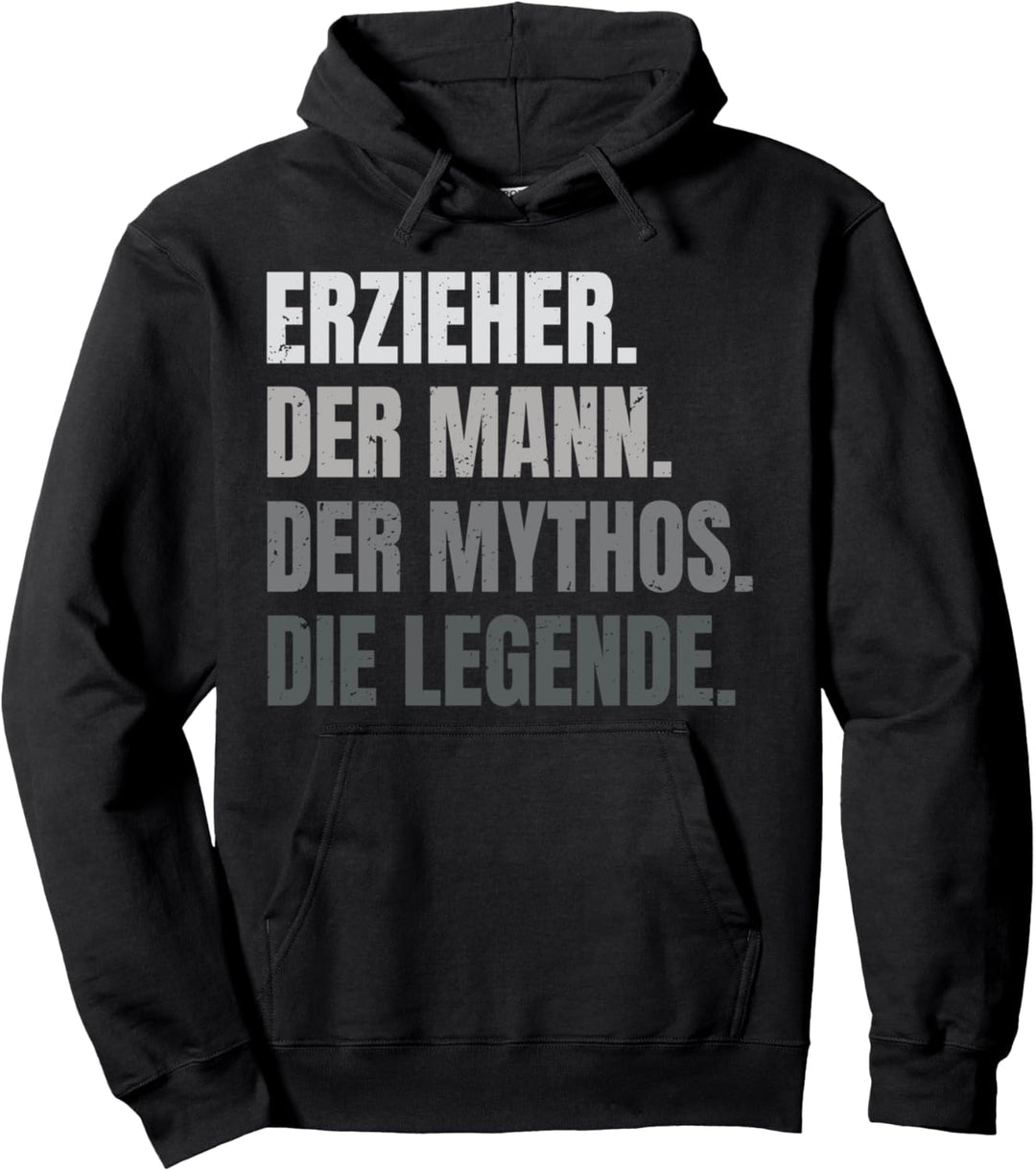 Lustige Erzieher Sprüche Kindergärtner Beruf Kita Erziehung Pullover Hoodie