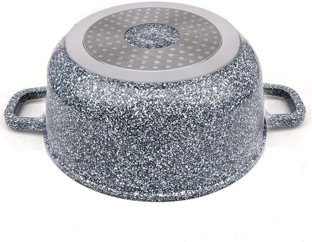 Topf mit Marmorbeschichtung Kochtopf Töpf GARNEK MARMUROWY (Ø26cm), Ø26cm