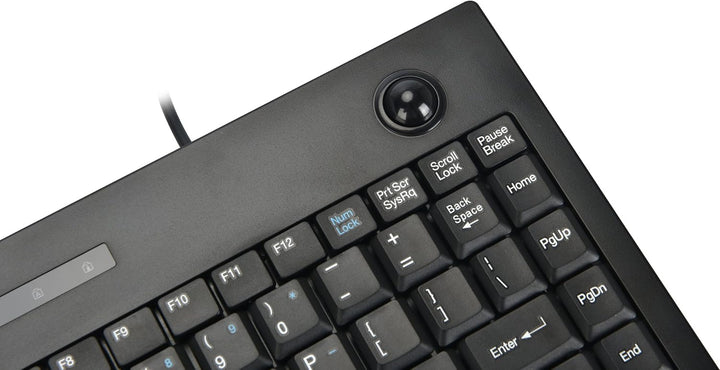 MCSaite Wired Trackball Tastatur mit Tastatur und Roll Maus Combo - 11.8x7.5x1.4 Zoll nach - für PC