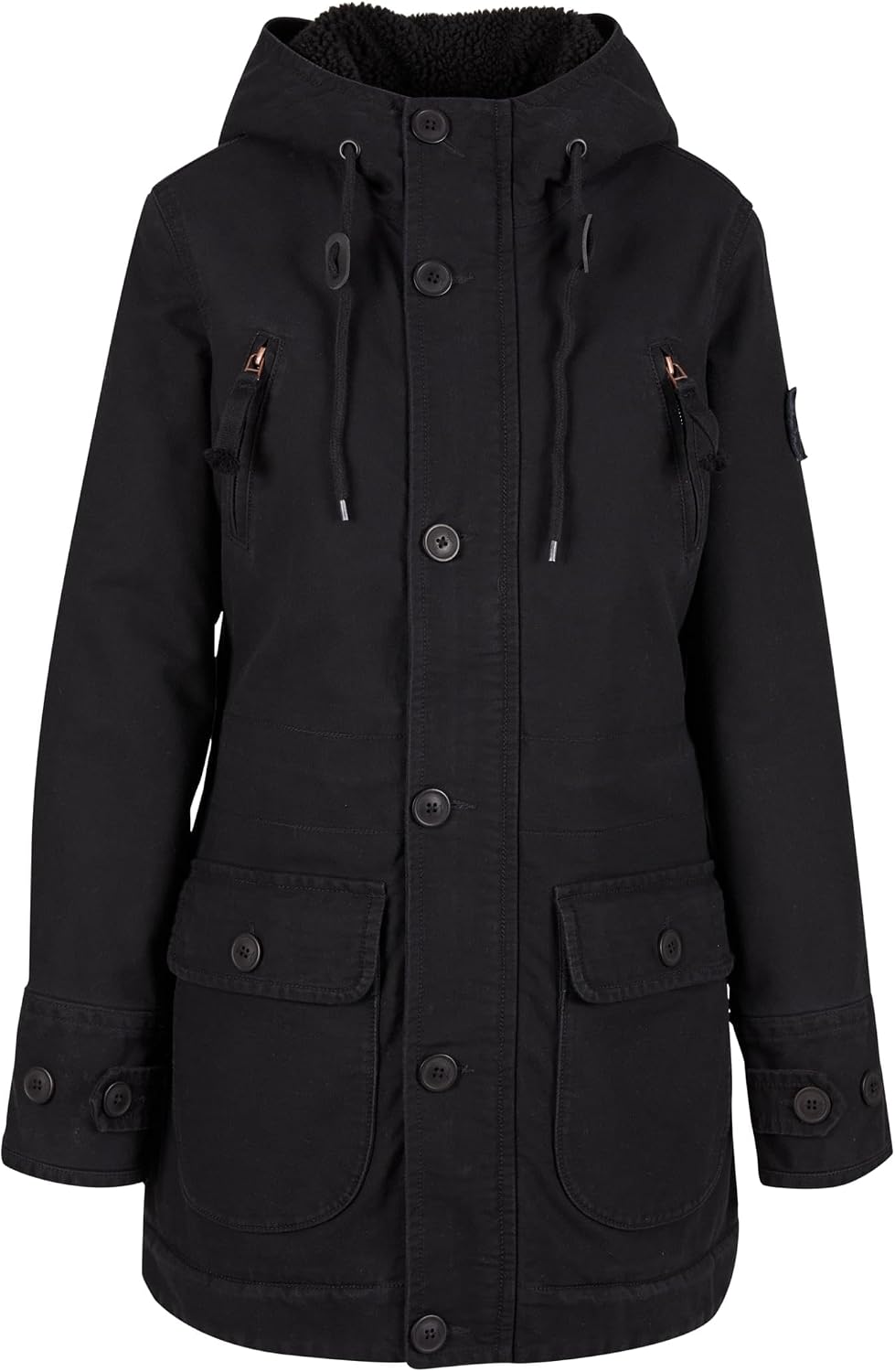 Forvert Fiss Parka women, Damen Parka Jacke, Damen Parka Jacke, Grössen XS bis 3XL L Olive, L Olive