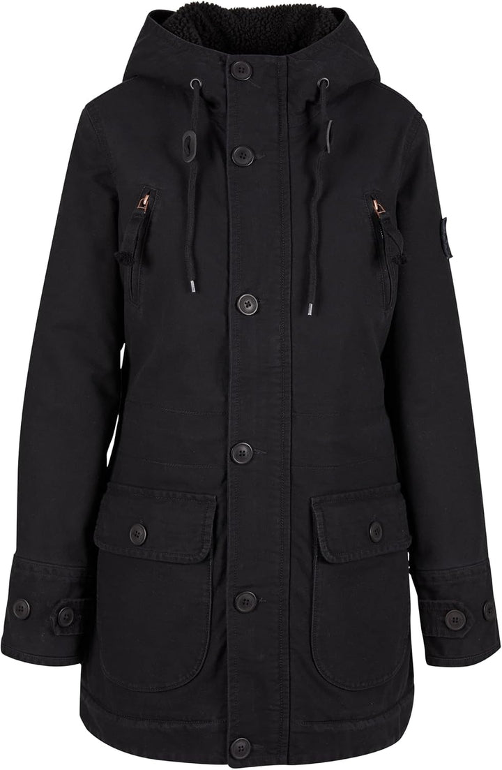 Forvert Fiss Parka women, Damen Parka Jacke, Damen Parka Jacke, Grössen XS bis 3XL L Olive, L Olive