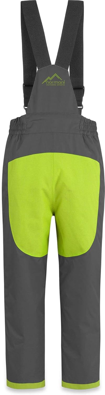 normani Kinder Winter Set - wasserdichte Ski Winterhose mit Hosenträgern und Winterjacke Schneeanzug