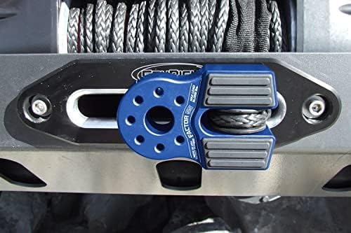 Factor 55 Flatlink 00050-02 Seilwinde Schäkelhalterung, Blau, Standard