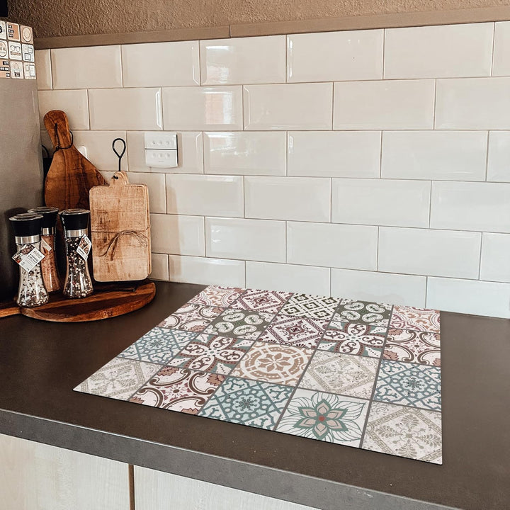KitchenYeah© Herdabdeckplatte Einteilig Ceranfeld Abdeckplatte für Induktionsschutz Ceranfeldabdecku