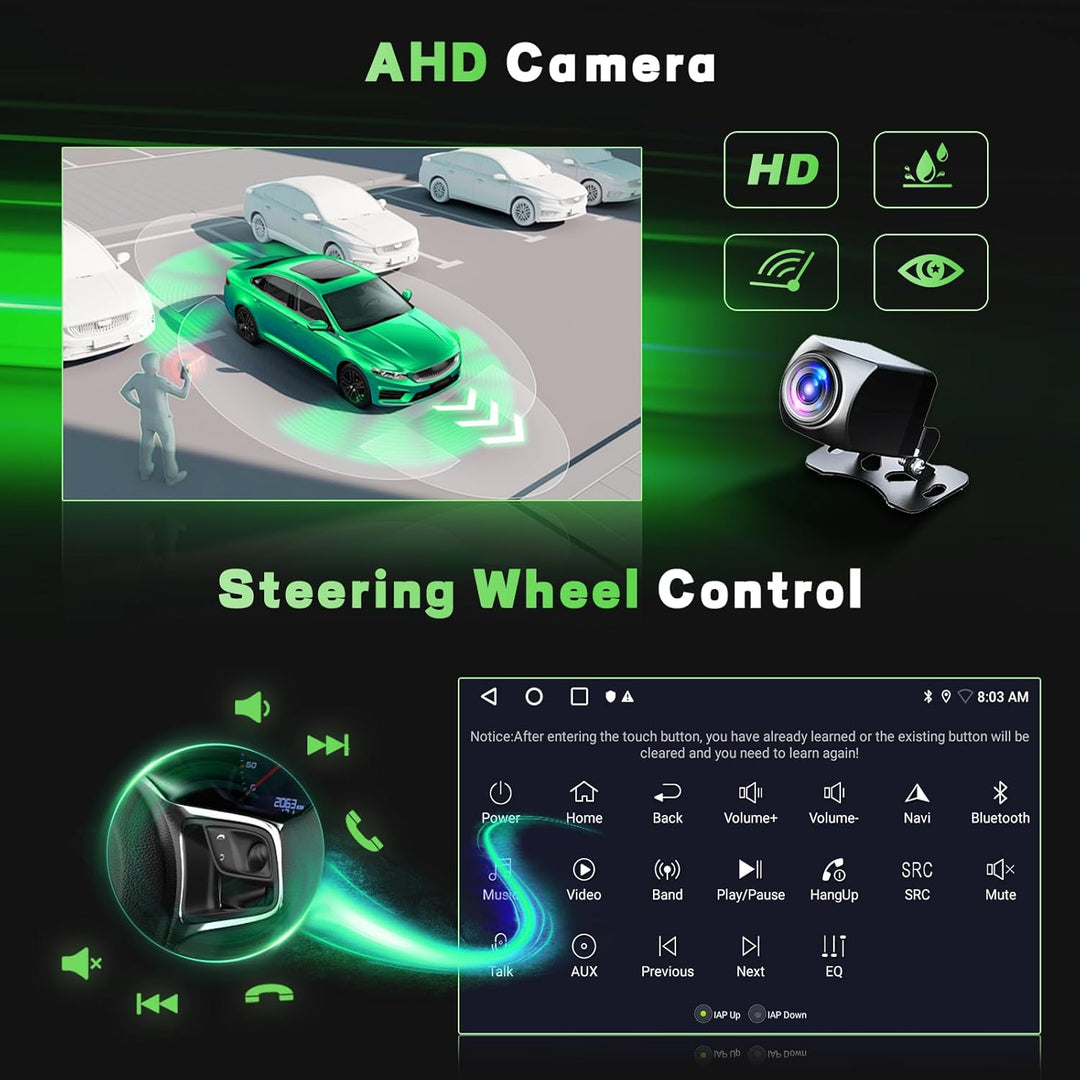 2+64GB Android Autoradio für Peugeot 3008 5008 2009-2016 Wireless Carplay Android Auto, 9'' IPS Touc
