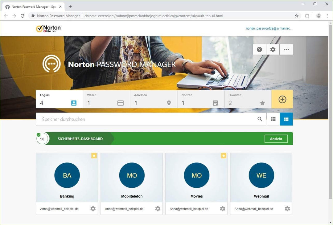 NORTON 360 DELUXE *3-Geräte / 1-Jahr* inkl. 25GB