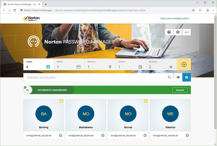 NORTON 360 DELUXE *3-Geräte / 1-Jahr* inkl. 25GB