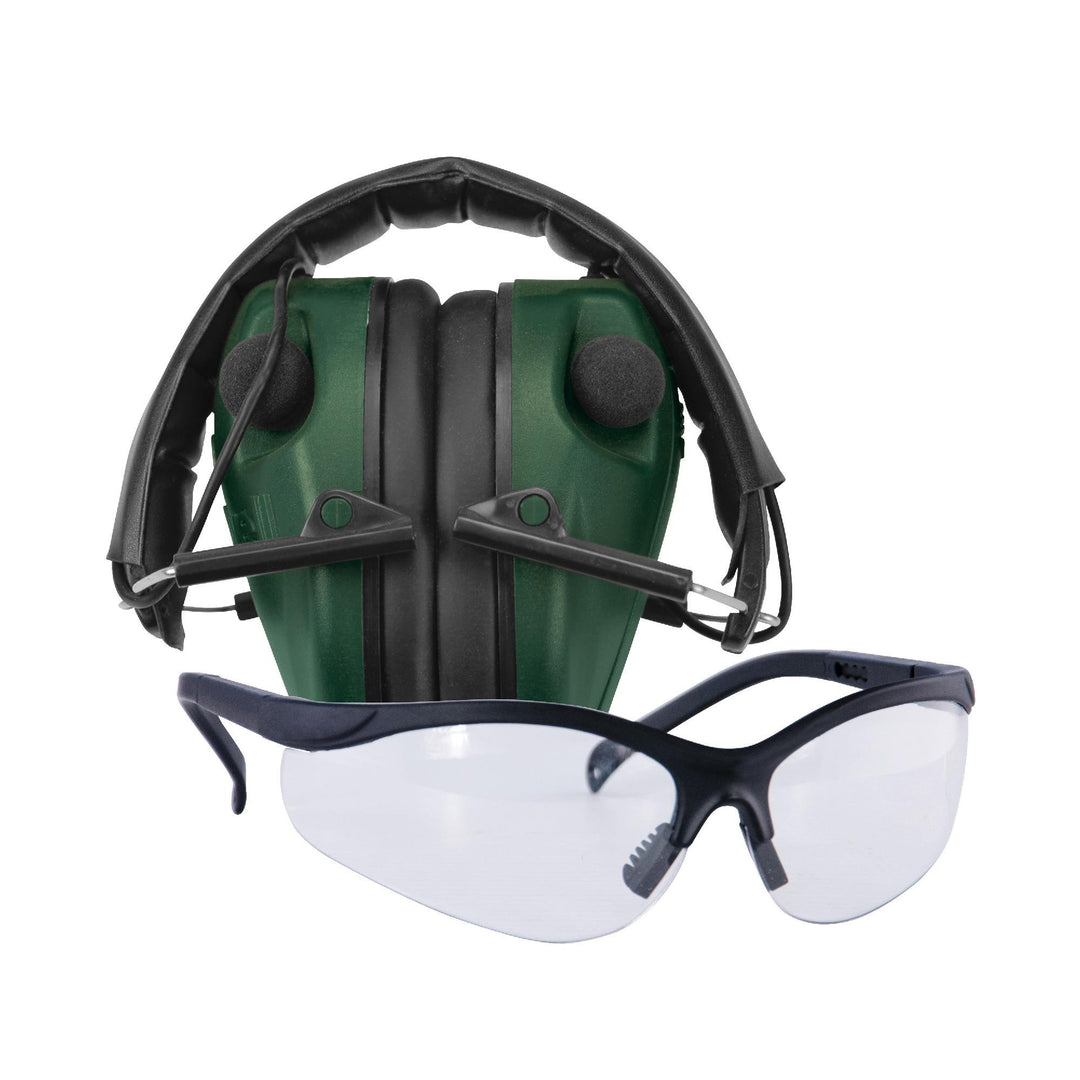 Caldwell 487-309 Helme E-Max Low mit Brille, Grün, Einheitsgrösse
